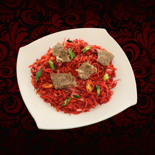 Mee + Bee Hoon -Goreng Merah (MUTTON) Mee + Bee Hoon -Goreng Merah (MUTTON)